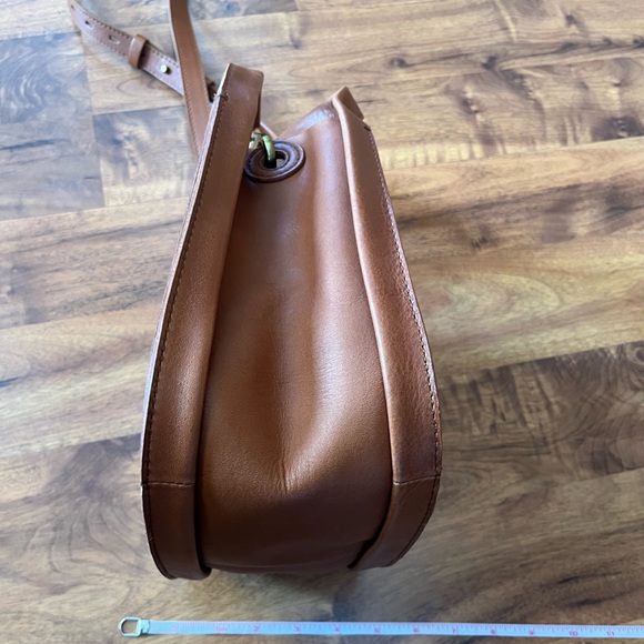 NWT Madewell Brown Leather Shoulder Bag - Picture 6 of 6